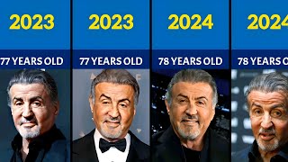 Sylvester Stallone Transformation From young to 78 Years Old  Sylvester Stallone Evolution [upl. by Holman]