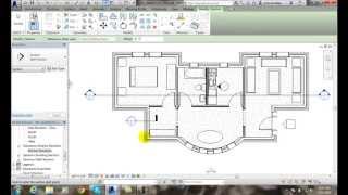 Revit 0637 Creating a Section View [upl. by Ahpla]