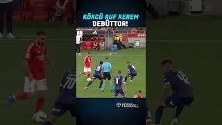 Erstes Spiel erstes Tor für Kerem nach Vorlage von Kökcü Sportdigital Benfica Kerem Kökcü [upl. by Elwyn]