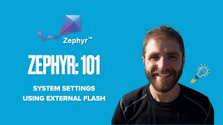 Zephyr 101  Device Settings Using nRF9160 Feather External Flash [upl. by Rice]