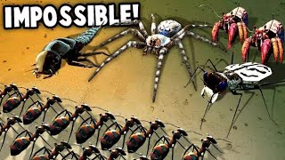 MASSIVE Bug Army This is IMPOSSIBLE Empires of the Undergrowth Gameplay [upl. by Tremann583]