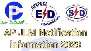 JLM Notification information September 2023 jlmelectrical apcpdcl apspdcl [upl. by Sirrep478]