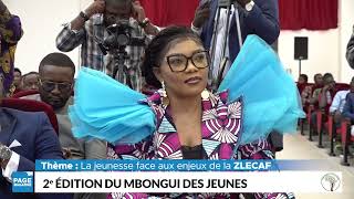 MBONGUI DES JEUNES 2e ÉDITION SOUS LE PATRONNAGE DALINE FRANCE ETOKABEKA MARRAINE zlecaf congo [upl. by Ellett]