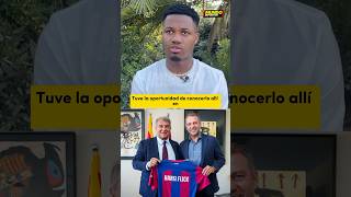 🔵🔴 Entrevista ANSU FATI 3 shorts [upl. by Wilda]