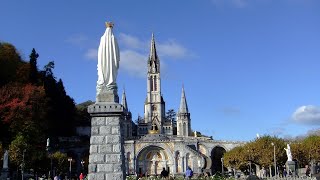 LOURDES FRANCE Walking Tour [upl. by Kendre115]