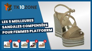 Les 5 meilleures sandales compensées pour femmes platforrm [upl. by Eartha]