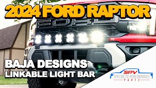 2024 Ford F150 Raptor Gen 3 Refresh  Baja Linkable Light Bar Kit  Modular Bumper 21 22 23 24 25 [upl. by Johnathan]