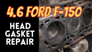 46 Ford How to Replace Head Gaskets [upl. by Socem]