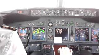 Ryanair landing iin Dublin cockpit view [upl. by Whitford649]