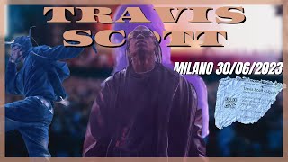 quotIL CONCERTO PIÙ BELLO DEGLI ULTIMI ANNIquot  TRAVIS SCOTT 30062023 MILANO IPPODROMO SNAI LA MAURA [upl. by Silevi]