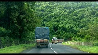 Amazing View on Kashedi Ghat Mumbai  Goa Highway during Monsoon [upl. by Roxy819]