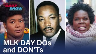 How to Commemorate Martin Luther King Jr Day  The Daily Show [upl. by Anemij]