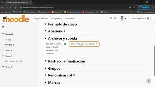 Configuración categoría Archivos y subida [upl. by Meil]