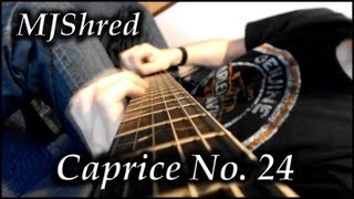 Caprice 24 Paganini Metal Version [upl. by Sidnac5]