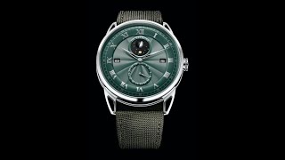 Dubai Watch Week 2021 De Bethune DB25 Perpetual Calendar Titanium Green Dial Watch Review [upl. by Nomde]