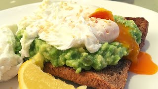 🥑 Tostada de AGUACATE y HUEVO pochado PASO a PASO AVOCADO TOAST  👨🏼‍🍳 Chef Elias Marin [upl. by Ynot]