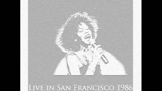 8 Whitney Houston  Saving All My Love For You Live in San Francisco 1986 [upl. by Anin]