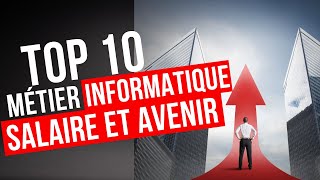 Les 10 métiers de linformatique les plus demandés en 2024  salaires et perspectives davenir [upl. by Sheya]