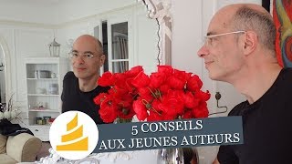 Bernard Werber donne 5 conseils aux jeunes auteurs [upl. by Yerag]