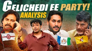 Barbell Data Analysis  2024 Andhra elections predictions and discussion [upl. by Gib]