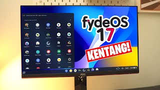 BYE BYE EMULATOR Update Fyde OS 17 Buat Main Game Android Di Laptop KenTang BISA KEY MAPPER [upl. by Iznekcam]