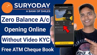 Suryoday small finance bank Zero Balance account opening  suryoday small finance bank [upl. by Riess]