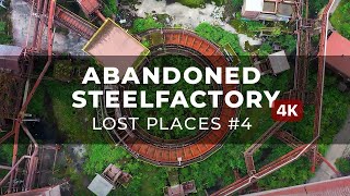 Drone 4K Abandoned Steelfactory  HFB Cockerill Sambre Liège  Lost Places 4 🇧🇪 [upl. by Francesco807]