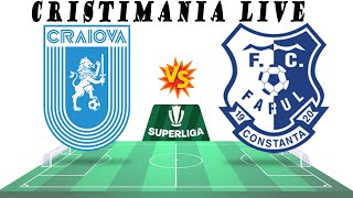 LIVE UNIVERSITATEA CRAIOVA  FARUL CONSTANTA  LIVE STREAM SUPERLIGA ROMANIEI  LIVE FARUL [upl. by Higginson366]