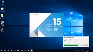 How to Install VMware Player Virtual Machine on Windows 10 [upl. by Inneg26]