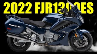 2022 YAMAHA FJR1300ES UPDATED SPECS PRICE AND COLOR [upl. by Nwahsud]