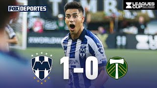 Monterrey 10 Portland Timbers  HIGHLIGHTS  Leagues Cup [upl. by Aicelaf]