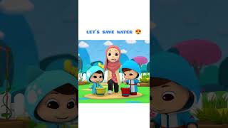 Lets Save Water  Omar amp Hana English [upl. by Ibok]