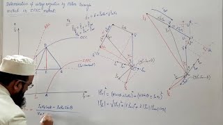 Voltage Regulation of Alternator using Potier Triangle Method ZPF Method  Part 2 [upl. by Camm]