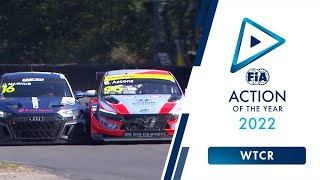 2022 FIA Action of the Year  FIA World Touring Car Cup [upl. by Keslie836]