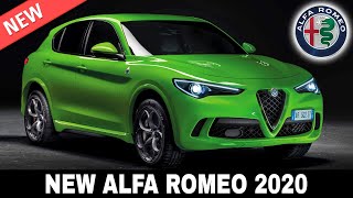 8 New Alfa Romeos Joining the Brands SUV and Car Lineup in 2020 [upl. by Eladnek]