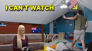 American reacts to Senator delivers Gen Z speech to Parliament [upl. by Harragan364]