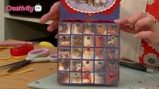 Make a Refillable Advent Calendar  docrafts Creativity TV [upl. by Hobey]