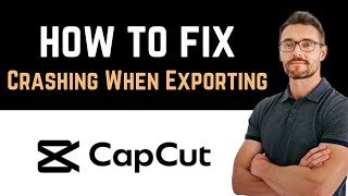 ✅ How to Fix CapCut App Crashing When Exporting How to Fix App [upl. by Rosamond706]