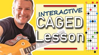 Mastering the CAGED System  How to use it and why you need to know it  Guitar Lesson [upl. by Amity]