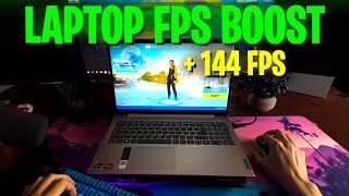 144 FPS on Laptop How To Optimize Your Gaming Laptop [upl. by Mae]