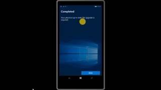 How to update upgrade windows 10 in Lumia 535 [upl. by Ihsoyim]