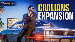 NEW CIVILIAN EXPANSION SOULCITY BY ECHOO RP [upl. by Guzel]