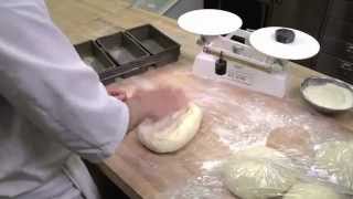 Demonstration of gluten development in baking [upl. by Maker]