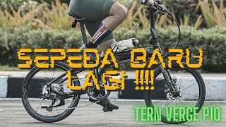 REVIEW TERN VERGE P10  SEPEDA LIPAT UNTUK PERFORMANCE [upl. by Fiorenza]