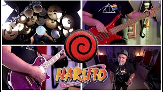 Kin  Chris Chronos  Naruto ED 1 Rock Ver  WIND  AKEBOSHI  Band Cover Studio Quality [upl. by Hijoung449]