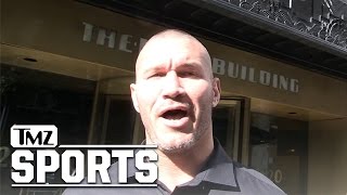 WWEs Randy Orton Secret to Beating Brock LesnarJust Takes One RKO  TMZ Sports [upl. by Asle926]