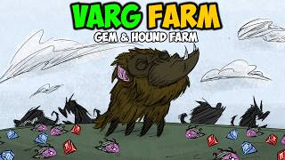 Ultimate Hound Farm Guide in Dont Starve Together 180 Hounds in 60 seconds [upl. by Binah239]