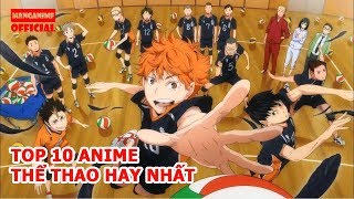 Top 10 Anime Thể Thao Hay Nhất  Manganime Official [upl. by Euqinor]