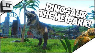 BUILD A DINOSAUR THEME PARK GAME Mesozoica Gameplay [upl. by Afra751]