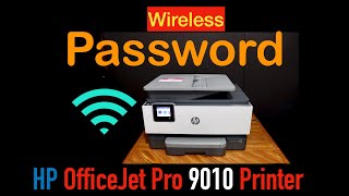 How to find the Password of HP OfficeJet Pro 9010 Printer [upl. by Papp530]